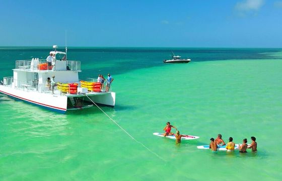 Private Sunset Charter on 54' Miss Valyn Catamaran!