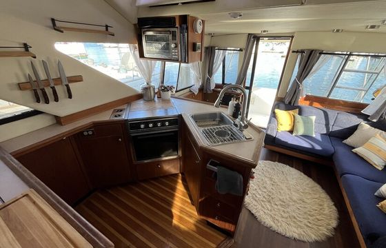 Comfortable cruiser on San Francisco Bay