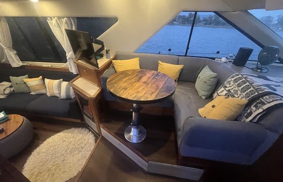 Comfortable cruiser on San Francisco Bay