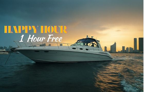 45ft Sea Ray Luxury Yacht – Miami