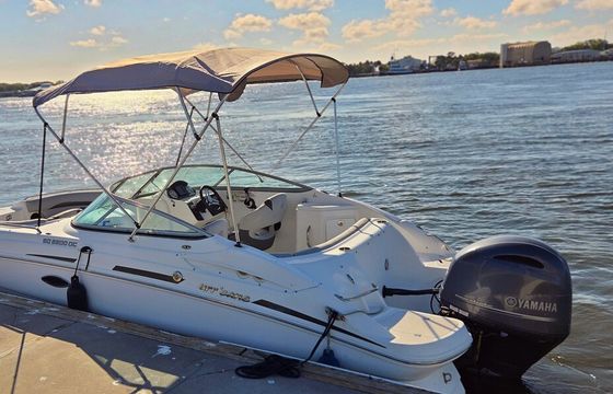 22ft Hurricane Deck boat 10ppl capacity, Comfy, Sporty, Tubing, Sndbar