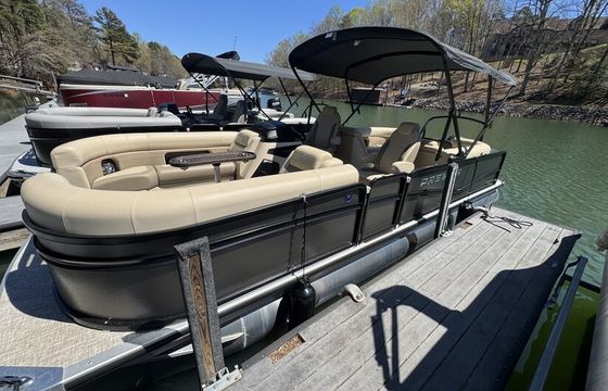 BRAND NEW 15 PASSENGER PREMIER 230 TRITOON LAKE NORMAN