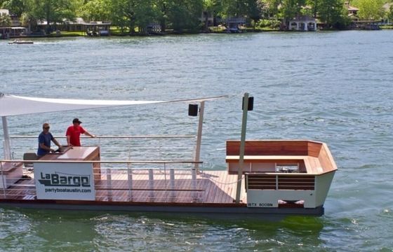 Labarge 35ft - Party Barge for 25 People – Lake Austin