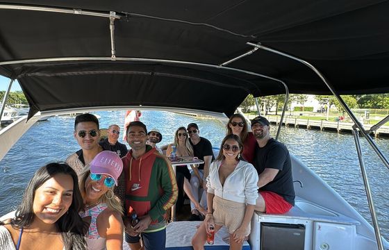Enjoy “OTTAWA” Silverton Flybridge 48ft Luxury Yacht in Miami!