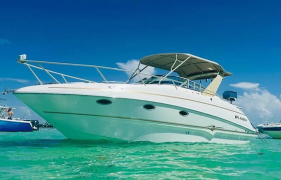 Elegant 2003 Larson 31 – Spacious, Stylish & Ready for Adventure