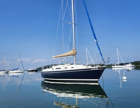 Sail Orisha in Gardiners Bay