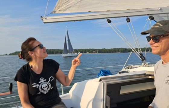 Sail Orisha in Gardiners Bay