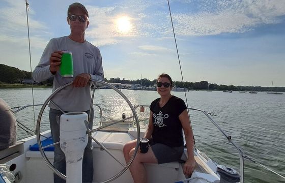 Sail Orisha in Gardiners Bay
