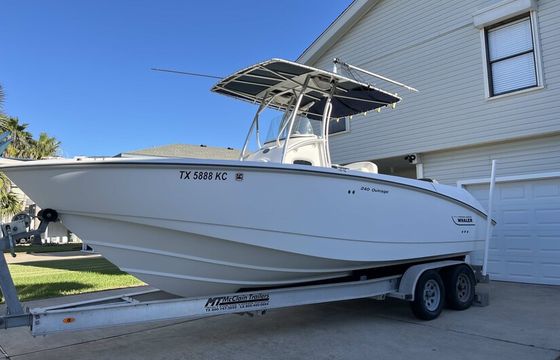 Legendary Boston Whaler 240 Outrage: Fish and Cruise!
