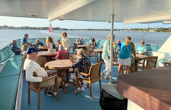 Enjoy the best views of Annapolis aboard the Island Princess