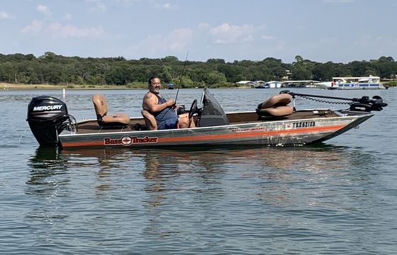 Bass Tracker Fishing Boat