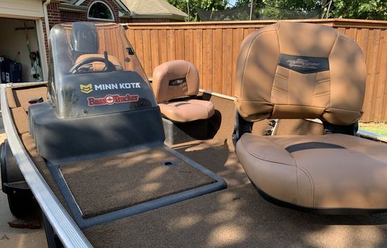 Bass Tracker Fishing Boat