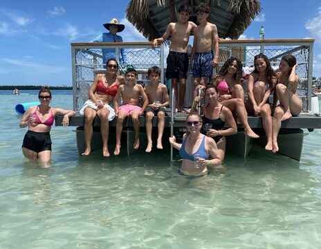 Tiki Boat with Captain & Crew for 16 passengers