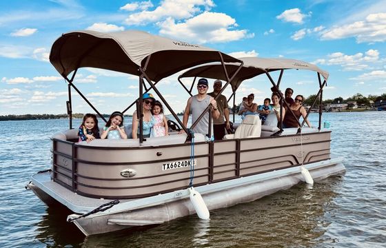 Luxury Pontoon - Lake Conroe, Houston - Family Tubing Fun or Relaxing