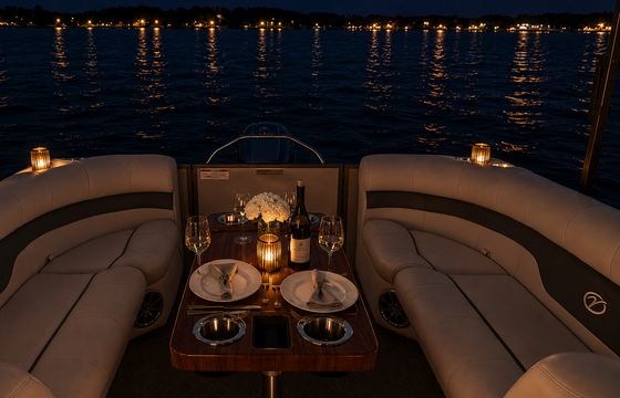 Luxury Pontoon - Lake Conroe, Houston - Family Tubing Fun or Relaxing
