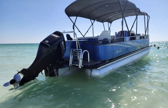 Premium Avalon Tritoon 25ft- 12 Passenger + fish &amp; tube