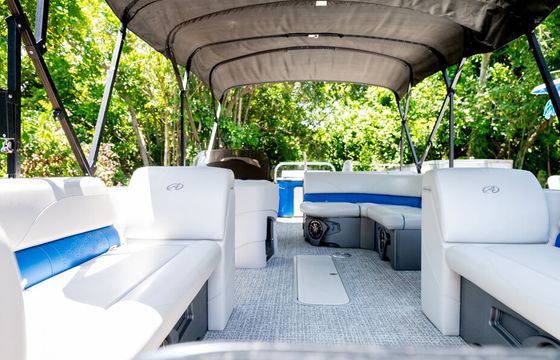 Premium Avalon Tritoon 25ft- 12 Passenger + fish &amp; tube