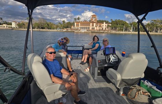 Brand New 2026 Pontoon • Captain Included • Sandbars and Dolphin Tours