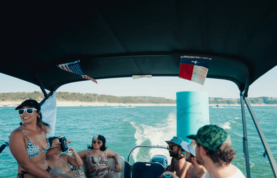 Lake Austin Tritoon (13 ppl max)