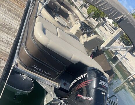 16 Passenger Premier Pontoon with 250 Mercury, ideal for big groups!