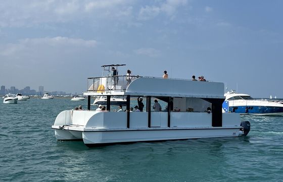 2025 Custom Built 45’ Double Decker Power Catamaran 44 passenger cap
