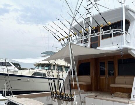 80' Roscioli Luxury Fishing &amp; Yacht Charter in Montauk &amp; Hamptons!