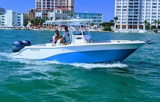 Enjoy a day on the water! 26ft Center Console w plenty of seating.