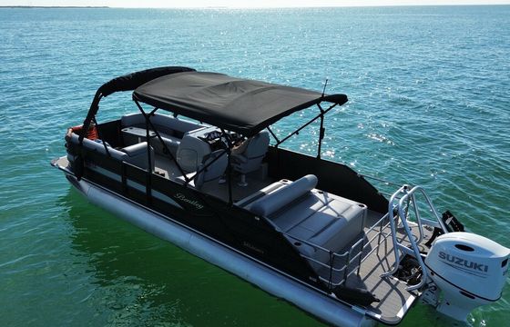 2025 Tritoon – Luxury | John's Pass, Egmont, Shell Key, St. Pete Beach