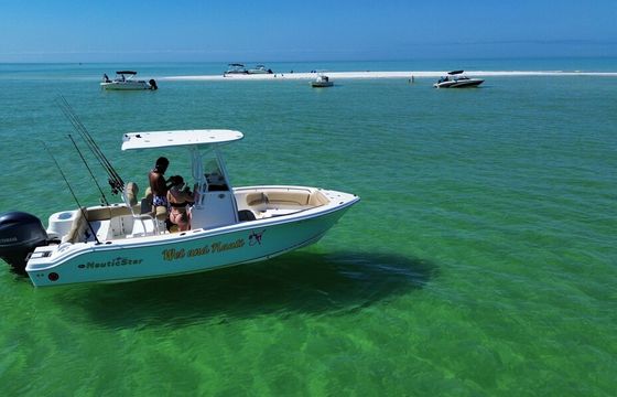 20ft Nauticstar Boat rental | Ruskin, Tampa Bay Area Adventures