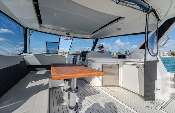 Cruise the waters of St. Petersburg at 36ft aquila yacht