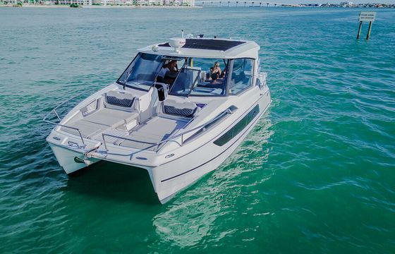 Cruise the waters of St. Petersburg at 36ft aquila yacht