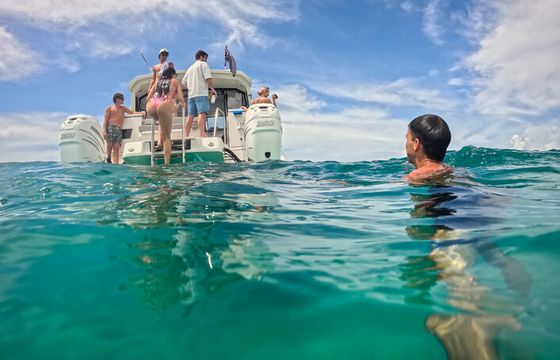 Cruise the waters of St. Petersburg at 36ft aquila yacht