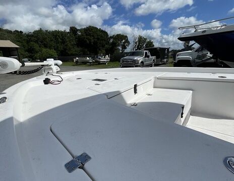 22’ Sea Fox Bay Boat with Power Pole, Jack Plate and Trolling Motor