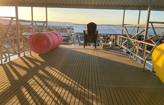 34ft Lakewind Double Decker Party Barge with Slide – Lake Travis