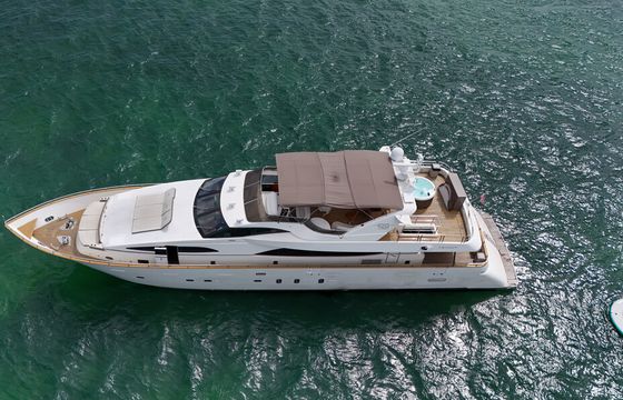 Free Hour // Luxury Azimut 100ft with Jacuzzi ("no hidden fees")