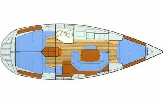 Bavaria 35 Cruiser Sjampajne