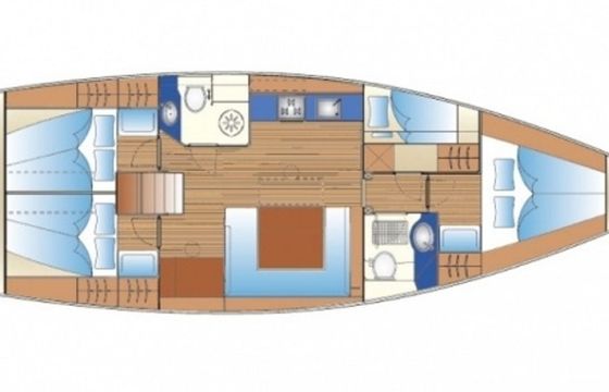 Bavaria 47 Cruiser Gin and Tonic
