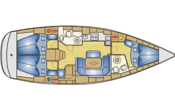 Bavaria 39 Cruiser Planis