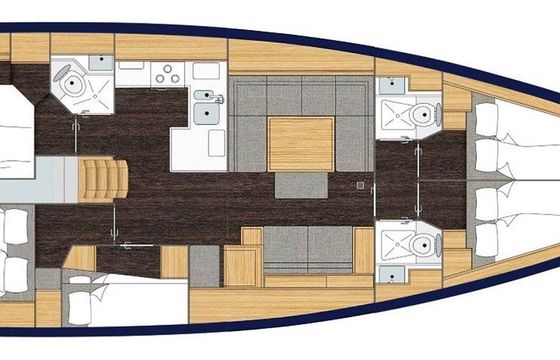 Bavaria C50 Roza Deflores 2