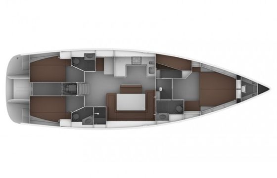 Bavaria Cruiser 51 Firewall