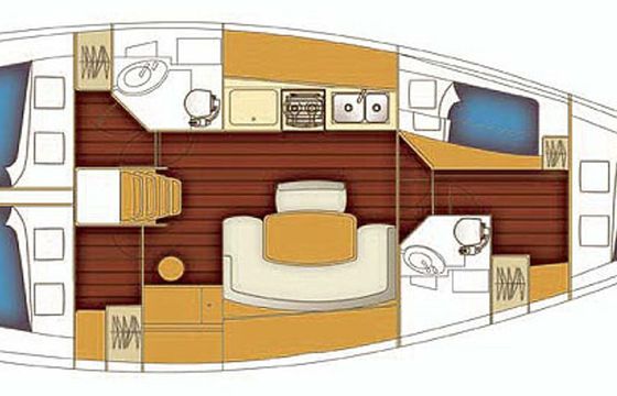 Beneteau Cyclades 43.4 Aloe Uno