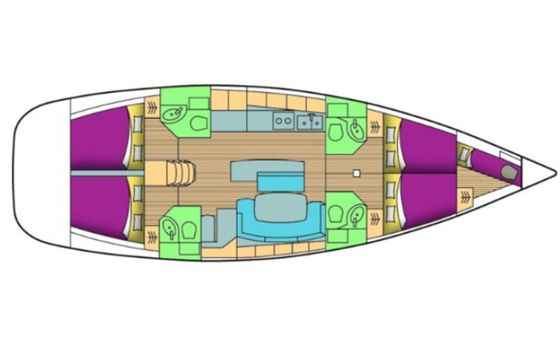 Beneteau Cyclades 50 Siora Maria