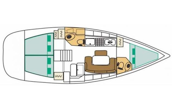 Beneteau Cyclades 39.3 Catvents