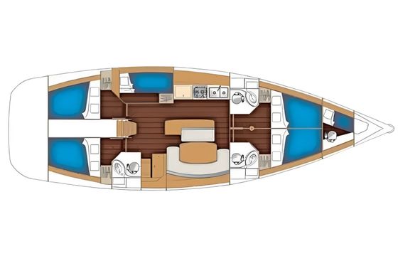 Beneteau Cyclades 50.5 Sombrero
