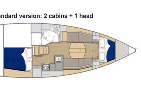 Beneteau Oceanis 34.1 Sunsail 23