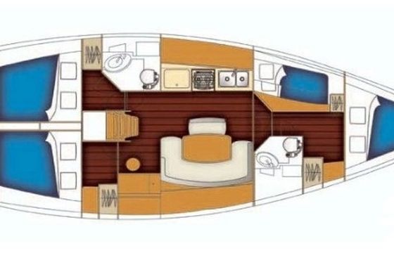 Beneteau Cyclades 43.4 Estera