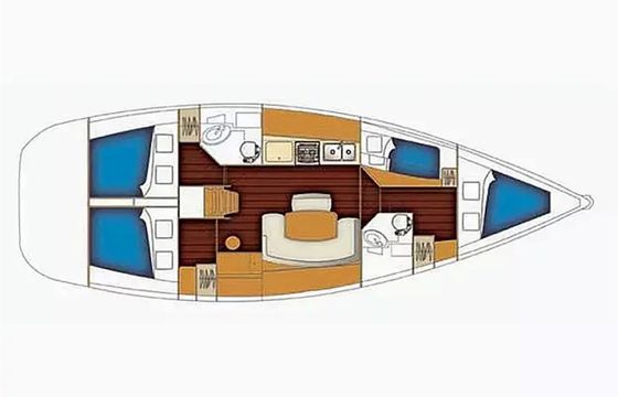 Beneteau Cyclades 43.4 Too Lucky