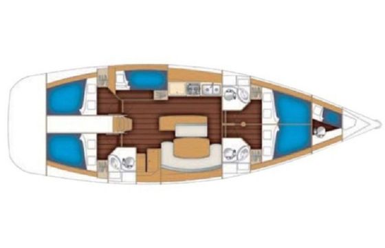 Beneteau Cyclades 50 Christina