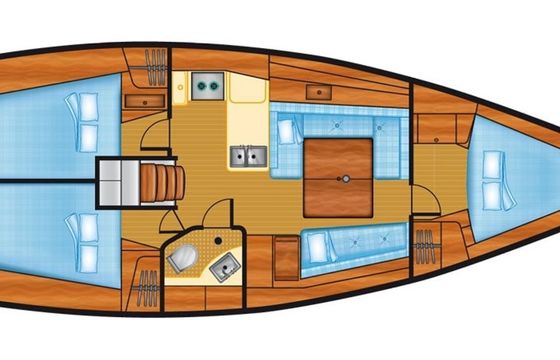 Beneteau Oceanis 37 White Horse