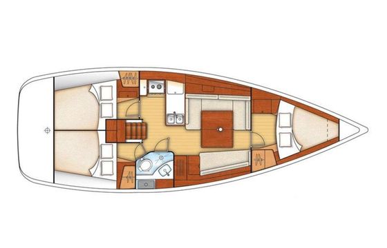 Beneteau Oceanis 37 Boreas Dos